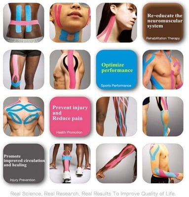 Picture of 🏋️‍♂️ Kinesiology Tape – Pain Relief & Muscle Support