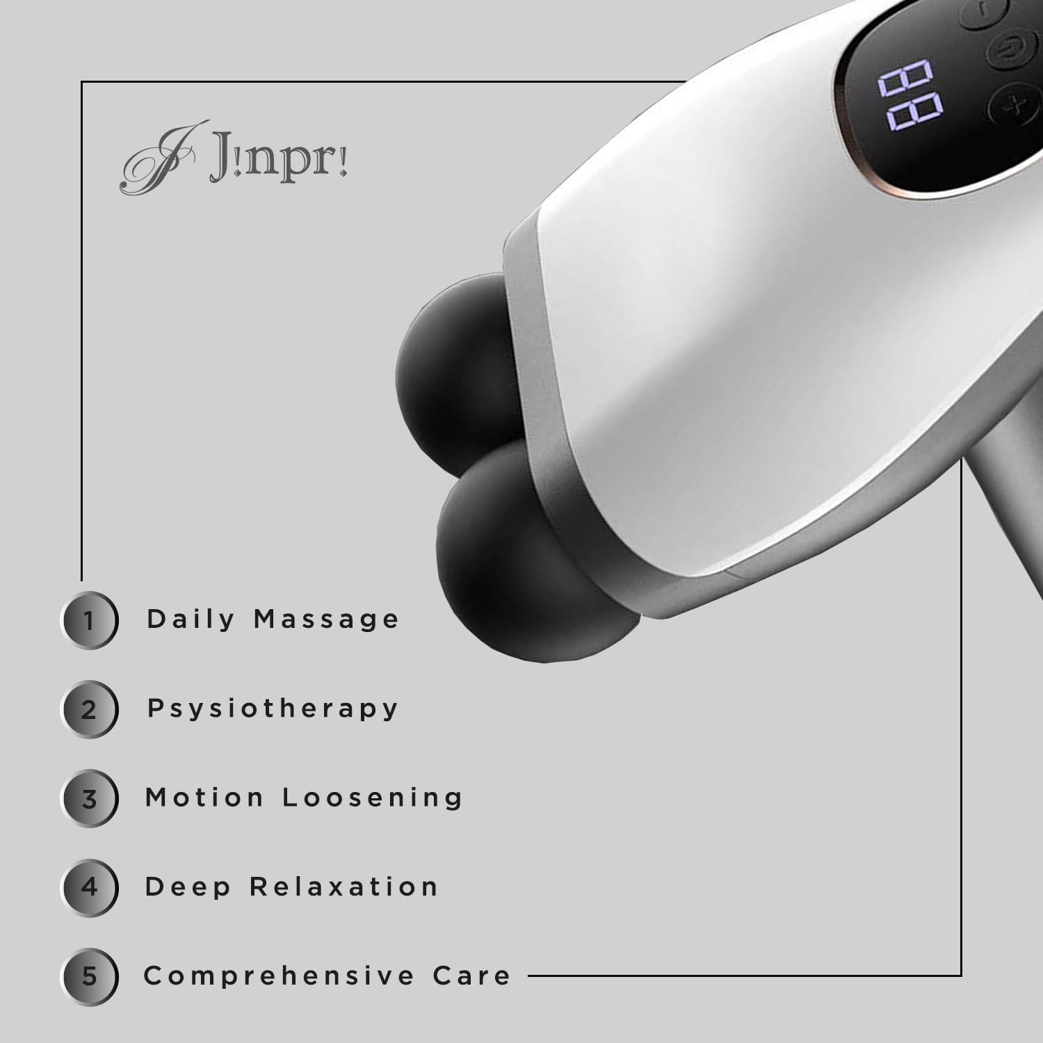 Picture of Double Headed Deep Tissue Massage Gun – Powerful Pain Relief & Recovery ⚡
