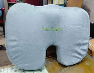 Picture of Office Car Chair Seat Cushion Back Support Tailbone Coccyx Sciatica Pain