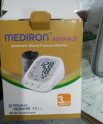 Picture of Mediron advance blood pressure monitor