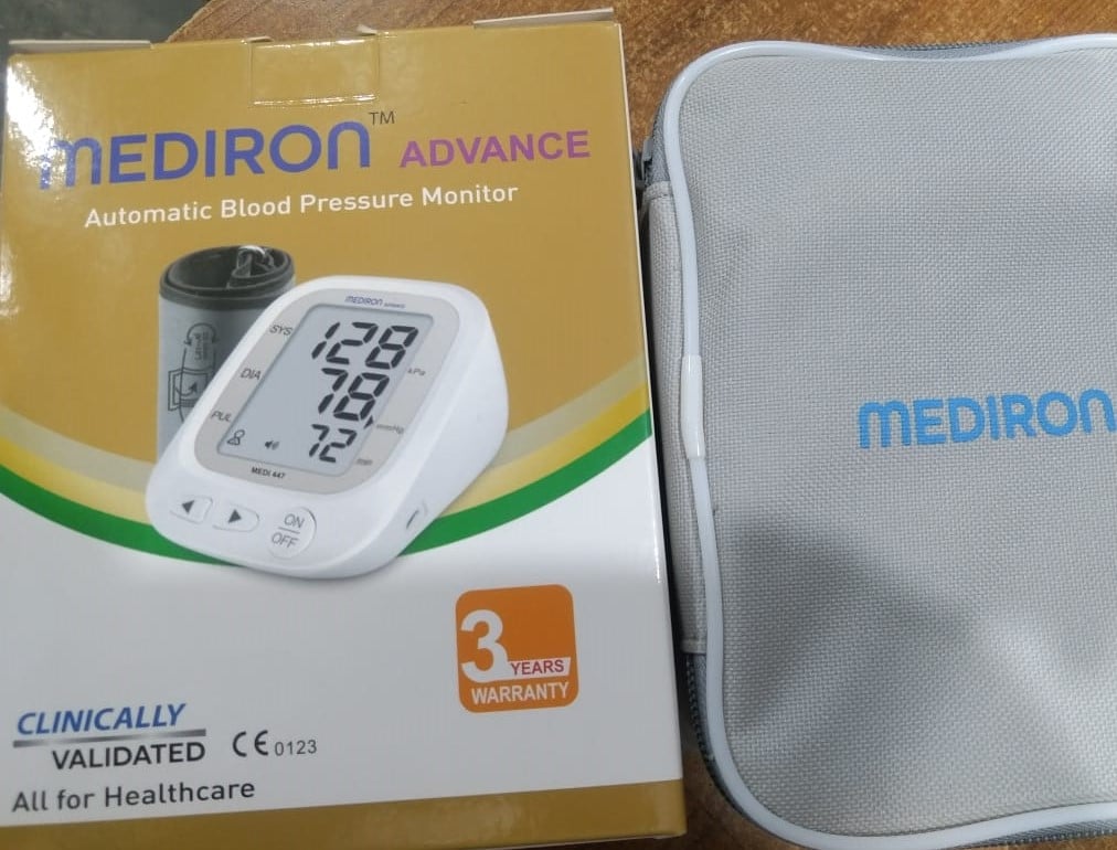 Picture of Mediron advance blood pressure monitor