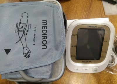 Picture of Mediron advance blood pressure monitor
