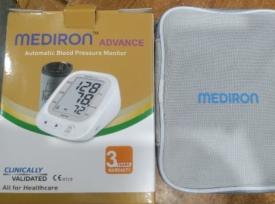 Picture of Mediron advance blood pressure monitor