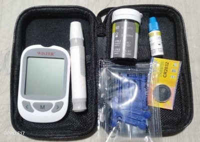 Picture of Wister Blood Glucose Monitor Diabetes Check Machine