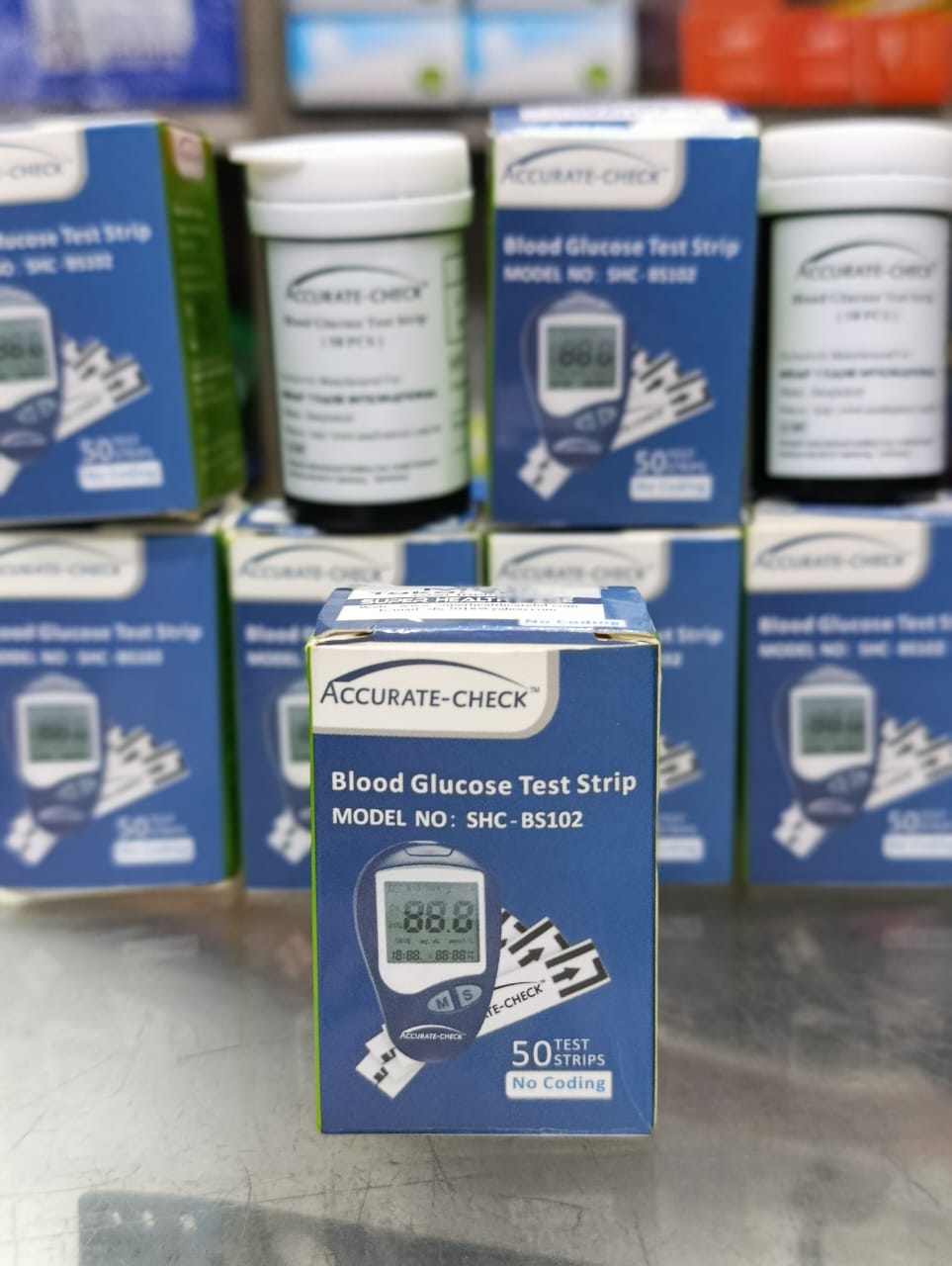Picture of Accurate-Check Blood Glucose Strip 50pcs, 1box