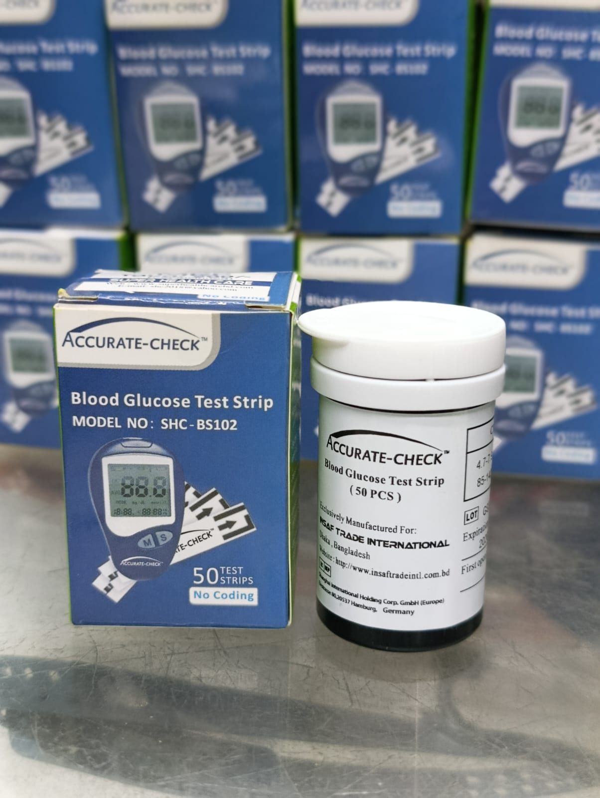 Picture of Accurate-Check Blood Glucose Strip 50pcs, 1box