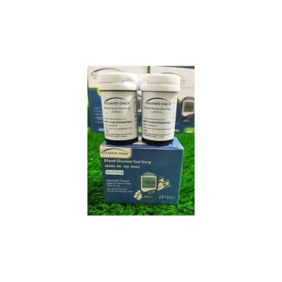 Picture of ACCURATE-CHECK Blood Glucose Test Strip 25+25=50pcs , 1box