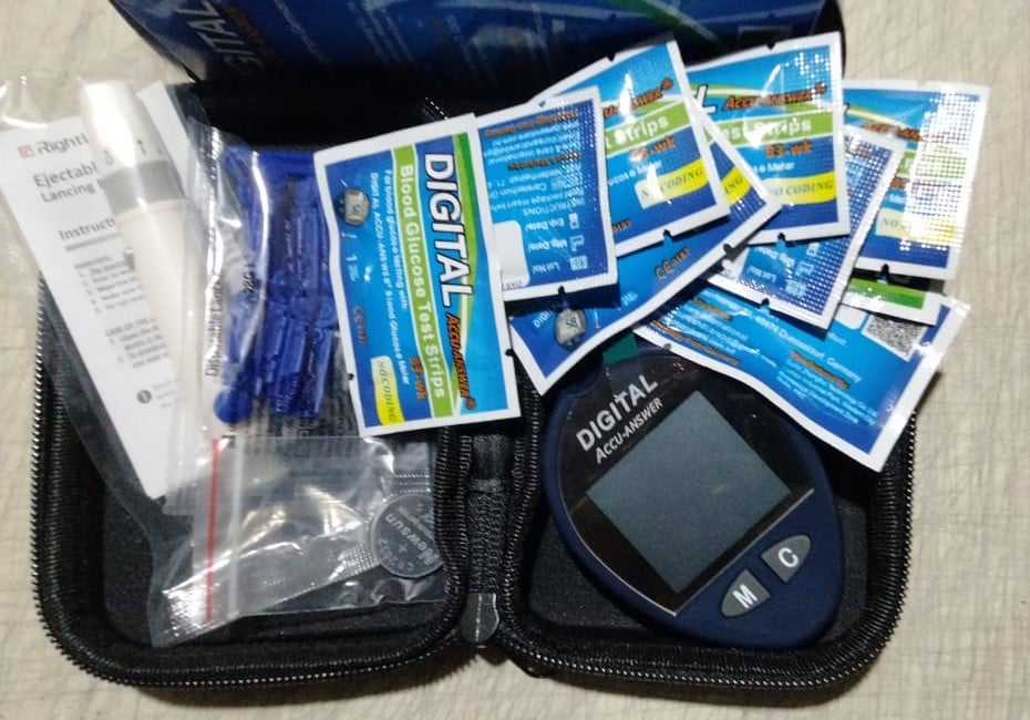 Picture of Digital Accu-Answer Blood Glucose Monitoring System