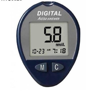 Picture of Digital Accu-Answer Blood Glucose Monitoring System