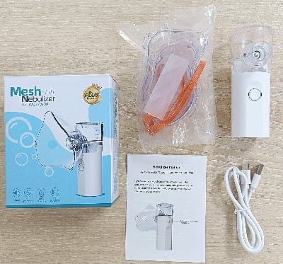 Picture of Portable Rechargeable Mesh Nebulizer Inhaler Atomizer