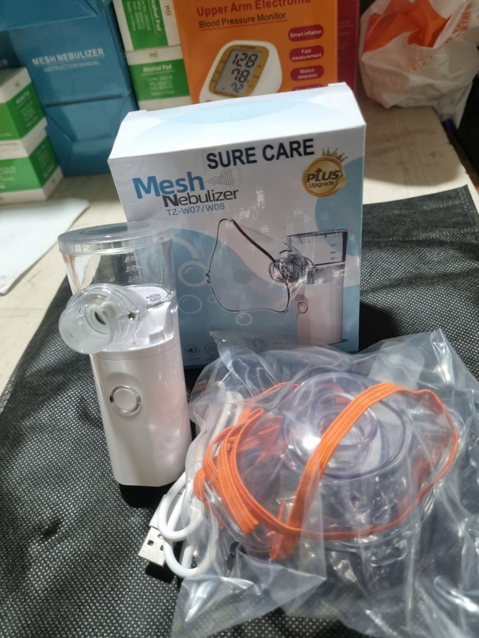 Picture of Portable Rechargeable Mesh Nebulizer Inhaler Atomizer