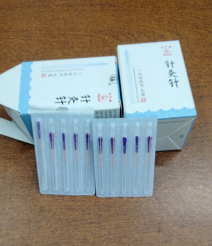 Picture of Acupuncture Needles Copper 100 -1box/.25x25 - Int: One size