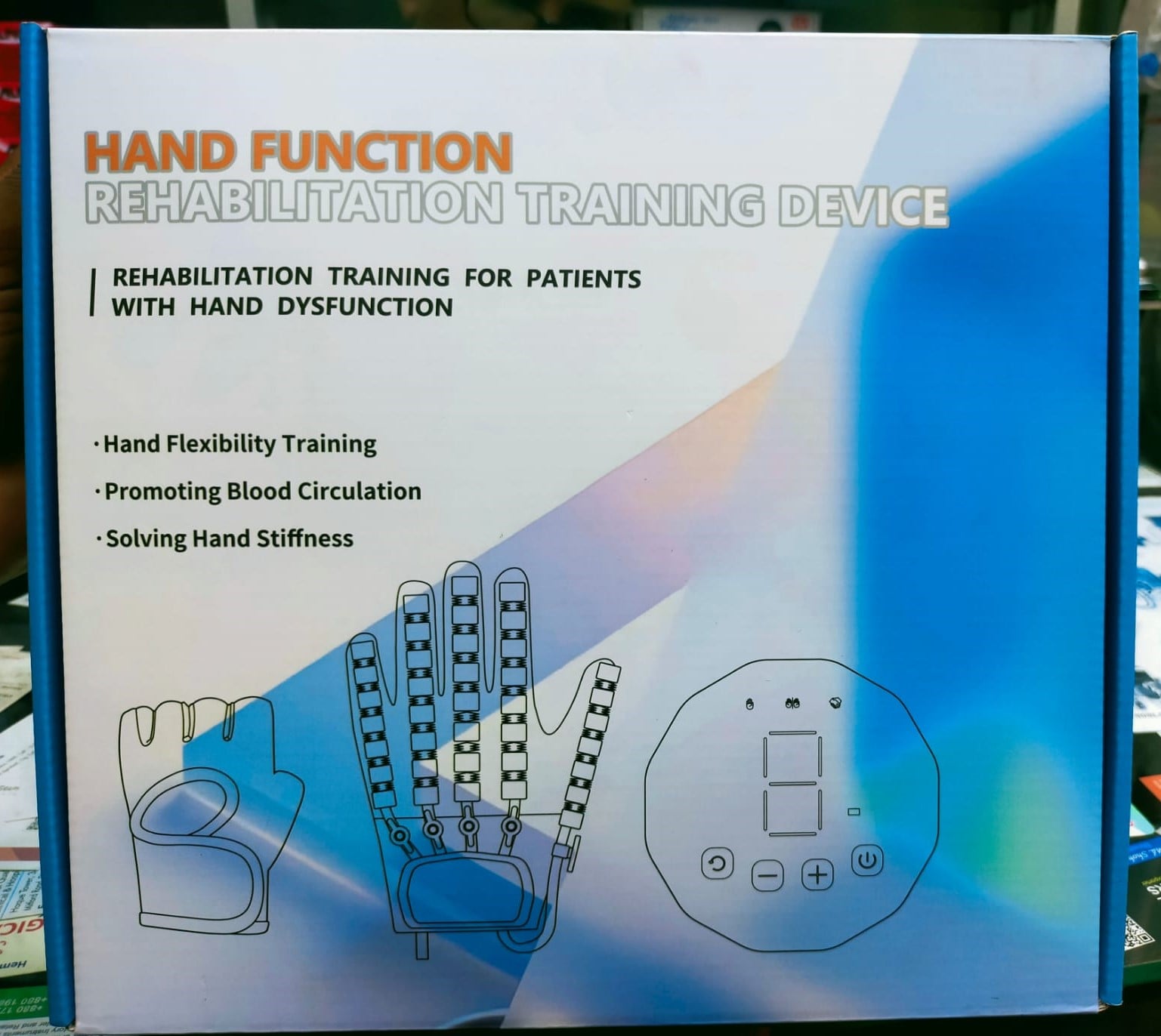 Picture of Hand exerciser robot hand robotic hand for stroke patient hand Rehabilitation gloves hand exercise machine robot hand hand exerciser