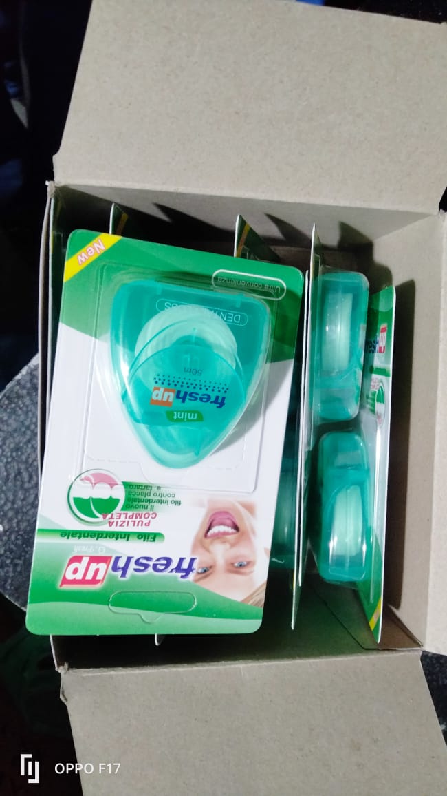 Picture of Fresh Up Oral Care Dental Floss Mint Flavour 50 meter, 1pcs