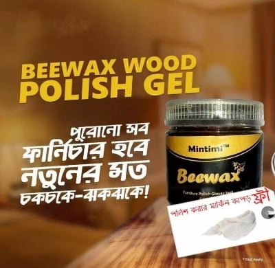 Picture of Beewax Wood Polish Polisher Polishing Compound Wax Floor Seasoning Furniture Polish-Wood Scratch Remover