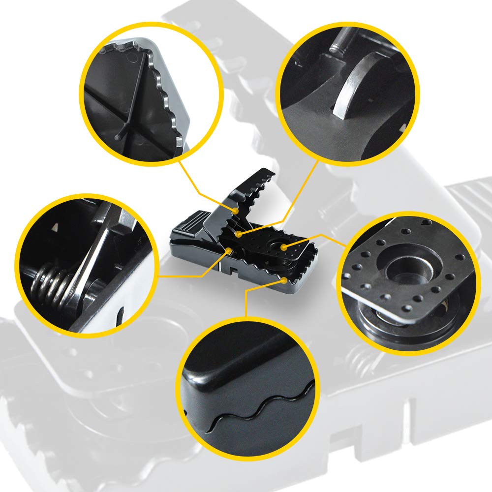 Picture of 1pcs Mouse Trap Mouse Finger Live Trap Rat trap Mouse Killer Trap Black (5×3×3 inches)