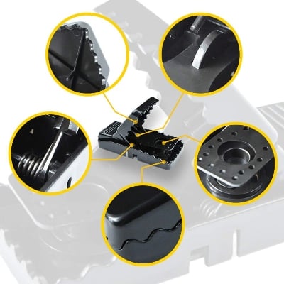 Picture of 1pcs Mouse Trap Mouse Finger Live Trap Rat trap Mouse Killer Trap Black (5×3×3 inches)