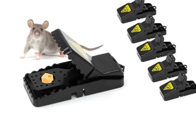 Picture of 1pcs Mouse Trap Mouse Finger Live Trap Rat trap Mouse Killer Trap Black (5×3×3 inches)