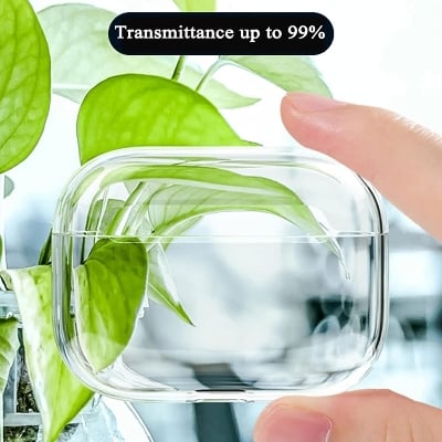 Picture of Transparent Earphone Case For Apple Airpods Pro and pro 2nd Gen Premium Earbuds Protective Cover