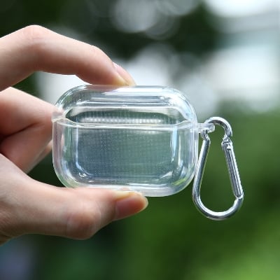 Picture of Transparent Earphone Case For Apple Airpods Pro and pro 2nd Gen Premium Earbuds Protective Cover