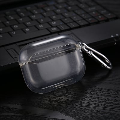 Picture of Transparent Earphone Case For Apple Airpods Pro and pro 2nd Gen Premium Earbuds Protective Cover