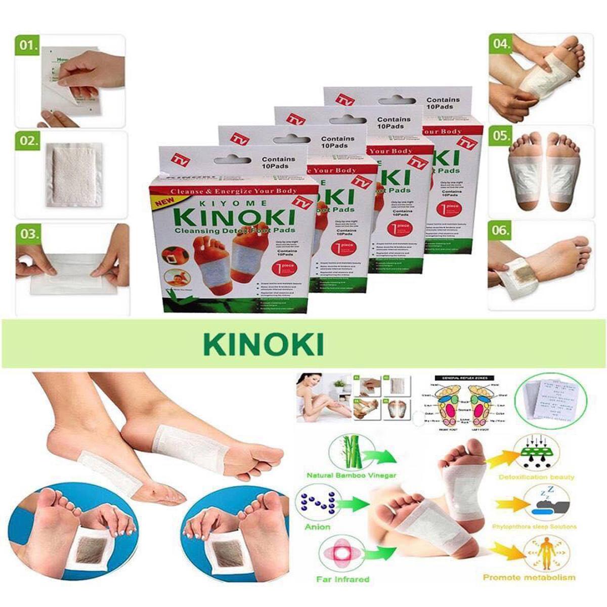 Picture of KINOKI Detox Foot Pad Original (10 Pads) Relief Accessories & Tools