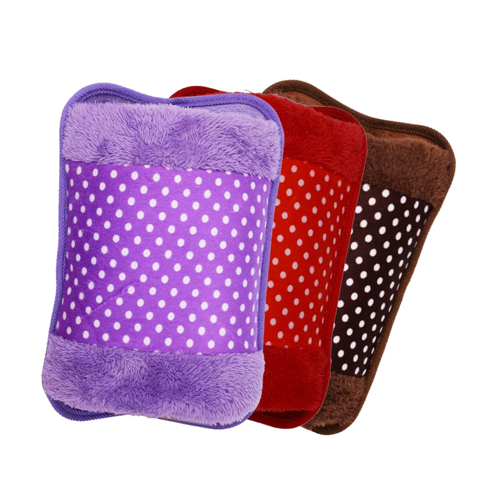 Picture of Electric Hot Water Bag pain remover Heating pad for Period Cramps Thermal Hand Warmer, Bed Heater & Pain Relief Heat Pad for Back, Neck, Waist and Cramps - Multicolour