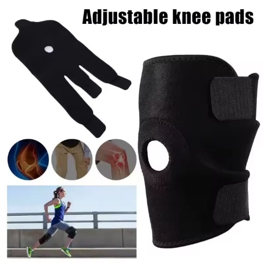Picture of Knee Cap Support Belt Brace for Knee Pain Relief Open Patella Women and Men Knee Support হাঁটুর ব্যথা থেকে মুক্তির জন্য হাঁটুর ক্যাপ সাপোর্ট বেল্ট ব্রেস মহিলা এবং পুরুষদের হাঁটুর সমর্থন