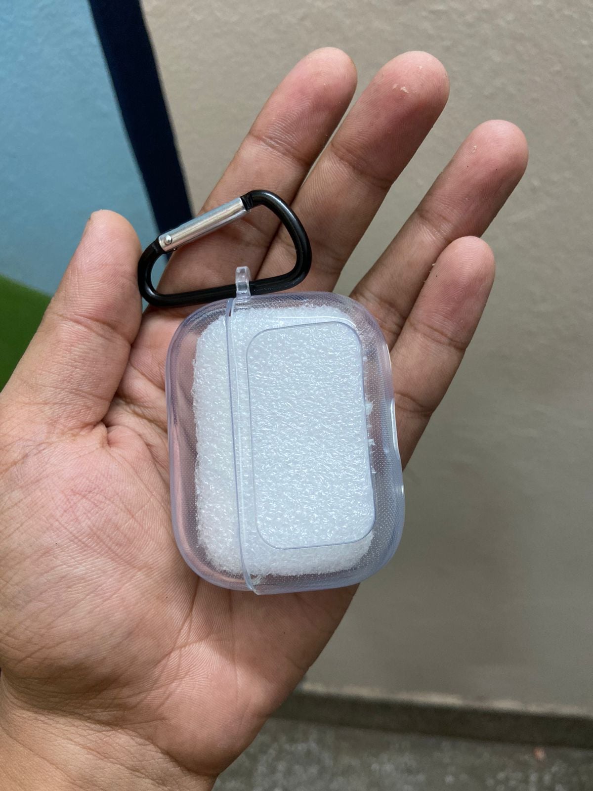 Picture of Airpods A9 pro Touch Screen Display Protective Cover For airpords A9pto-Multicolor