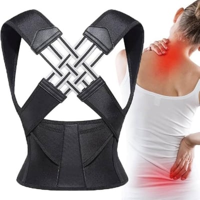 Picture of Backpain Supporter Belt for men and women-Black