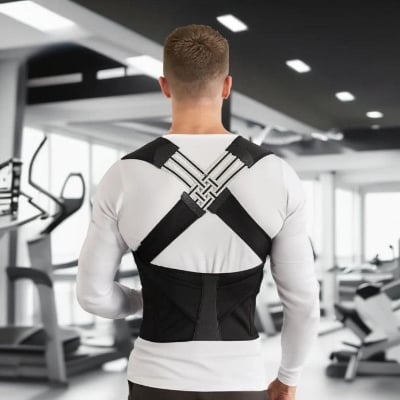 Picture of Backpain Supporter Belt for men and women-Black