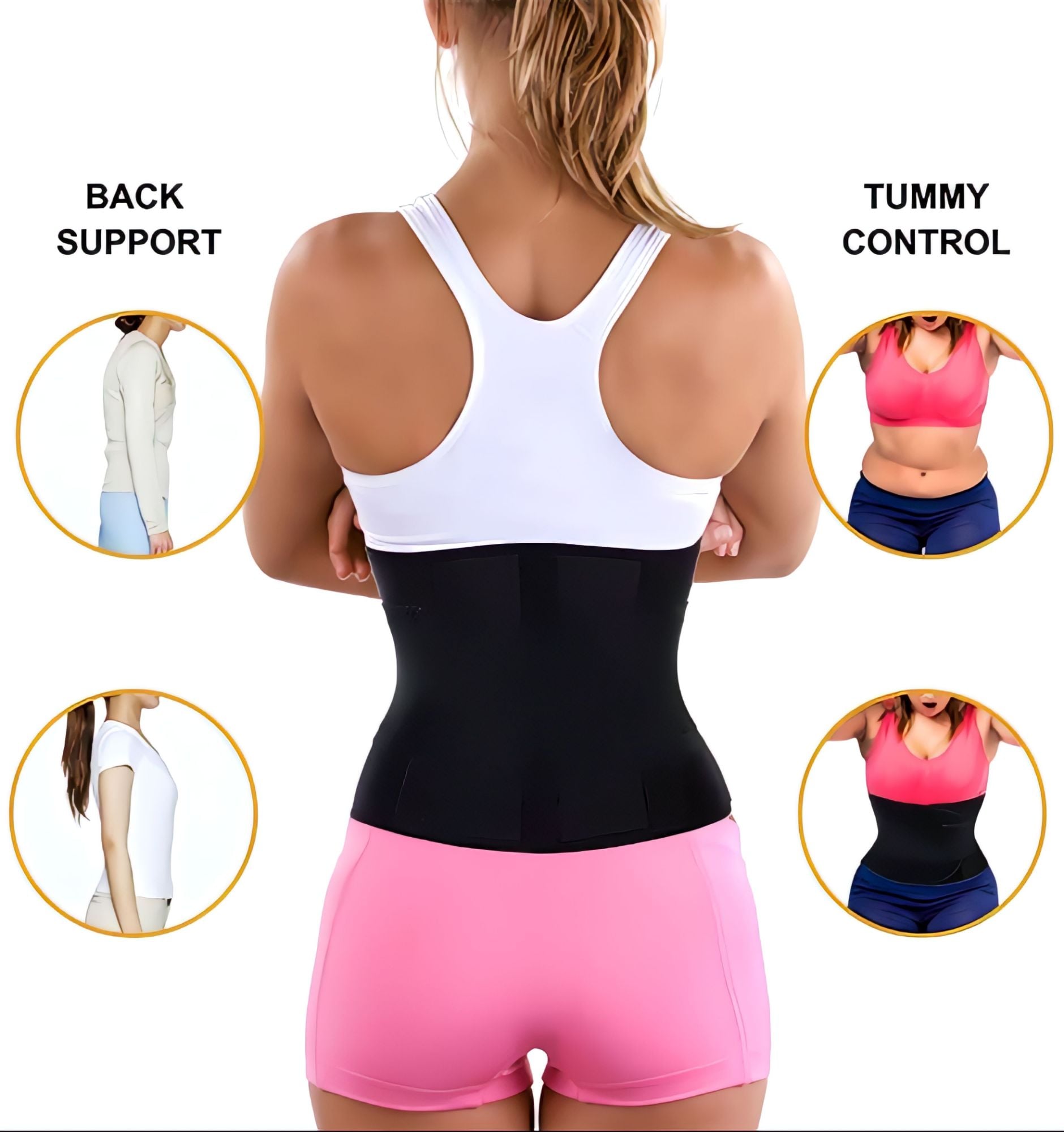 Picture of Tummy Slimming Body Shaper Belt for Women and Men