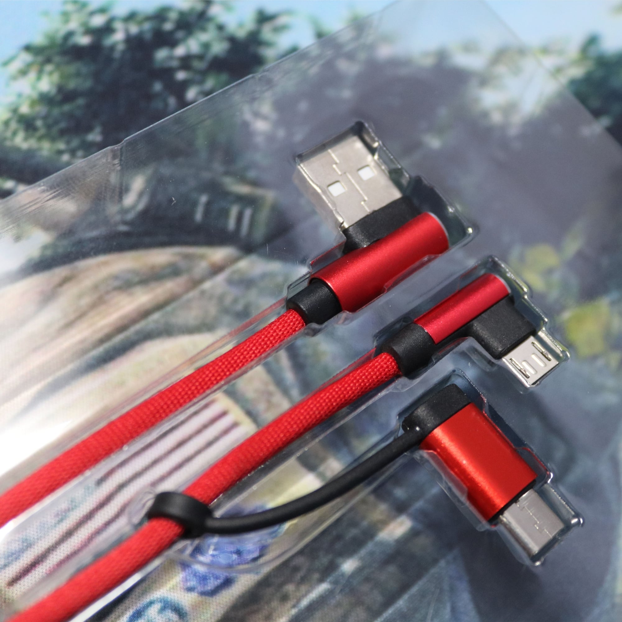 Picture of 2 in 1 Micro Type B And Type C Fast Charging Cable And Data Cable