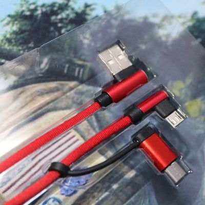 Picture of 2 in 1 Micro Type B And Type C Fast Charging Cable And Data Cable
