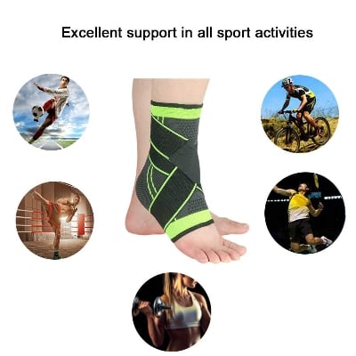 Picture of Copper Pressurized Support Ankle-One Size