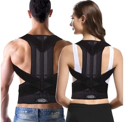 Picture of Back Posture Corrector Back Pain Relief Belt Spine Waist Support Correction Straps Posture Belt For Men Women