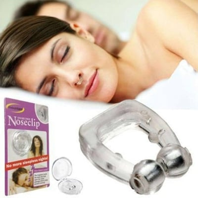 Picture of নাক ডাকা সমস্যার সমাধান,Nose Clip Silicone Magnetic Anti Snore-Multicolor