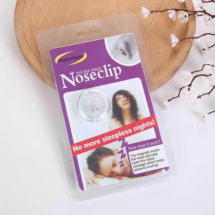 Picture of নাক ডাকা সমস্যার সমাধান,Nose Clip Silicone Magnetic Anti Snore-Multicolor