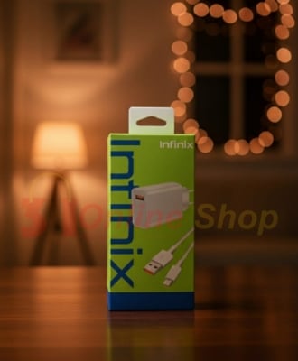 Picture of Infinix 33W Type-B Fast Charger Premium Quality With Fast Charging Data Cable
