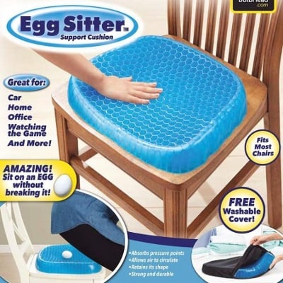 Picture of Silicone Comfort Portable Egg Sitter Seat Cushion for Car Office Chair