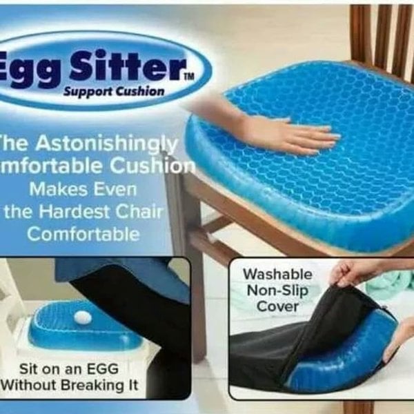 Picture of Silicone Comfort Portable Egg Sitter Seat Cushion for Car Office Chair