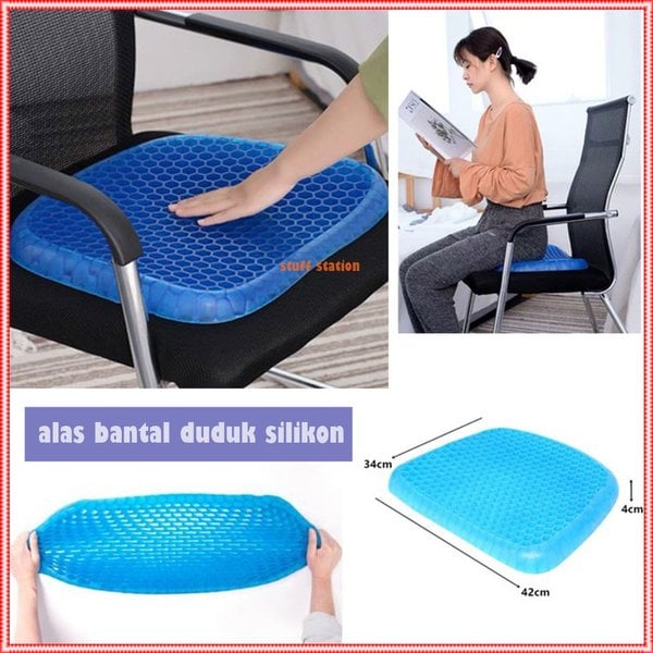 Picture of Silicone Comfort Portable Egg Sitter Seat Cushion for Car Office Chair