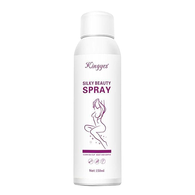 Picture of Natural Silky Beauty Spray Depilador, 150 Ml Kinggess Silky Beauty Spray Hair Remover, Beeswax Hair Removal Mousse,Suitable for Underarms, Chest, Back, Legs and Arms