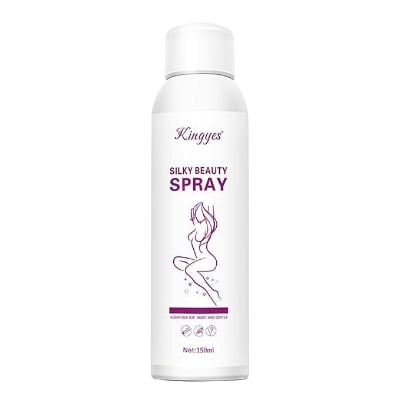 Picture of Natural Silky Beauty Spray Depilador, 150 Ml Kinggess Silky Beauty Spray Hair Remover, Beeswax Hair Removal Mousse,Suitable for Underarms, Chest, Back, Legs and Arms