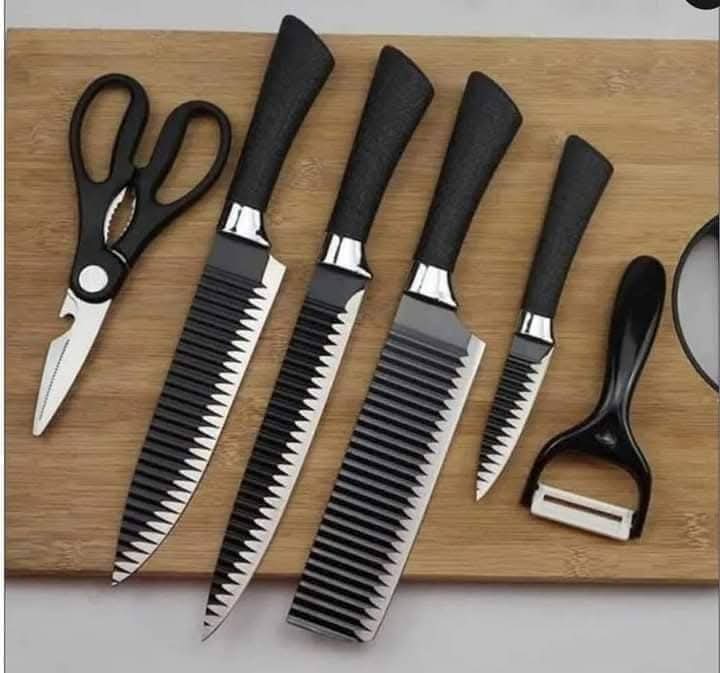 Picture of Knife Set Non-Stick Coating Stainless Steel BEST QUALITY