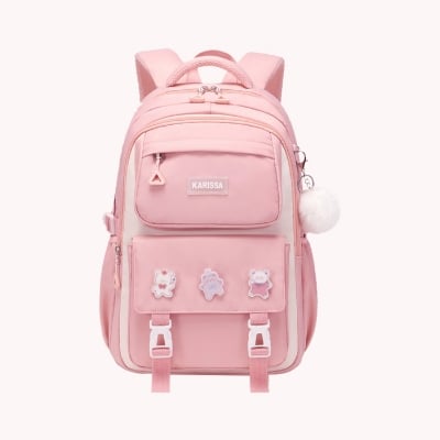 Picture of New Japanese High School Girls Backpack School Bags Waterproof For Teenage Girls Multi Pockets Kawaii Backpack Women Cute Book Bag Mochila