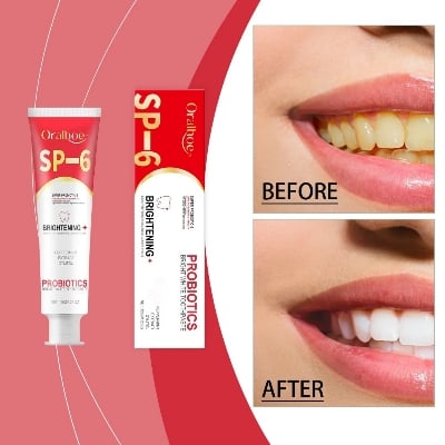 Picture of New Oralhoe SP-6 Super Probiotic Bright White Toothpaste