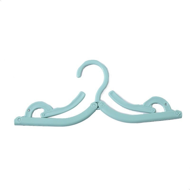 Picture of Foldable, Travel Hangers, Portable Folding Clothes Hangers Cloth Hanger Rack Travel Accessories Foldable Clothes Drying Hanger- Multicolor