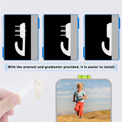 Picture of 2Pcs PCS Picture Hangers Hanging Kit, Heavy Duty Hooks for Stucco/Concrete/Hard Walls Without Drilling, Invisible Nail LBS Weight Load
