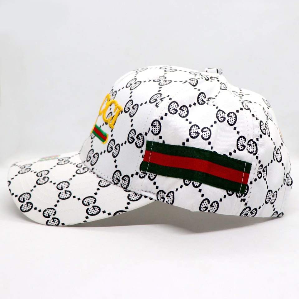 Picture of New Styles White Embroidery logo Cotton Visor Cap-One Size